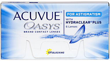 Best Price Acuvue OASYS with Hydraclear Plus for ASTIGMATISM Contact Lenses 6 Pack - Lowest Price Online!