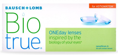 Best Price Biotrue ONEday for Astigmatism Contact Lenses 30 Pack - Lowest Cost