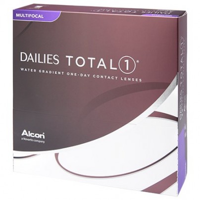Best Price Dailies Total 1 Multifocal Contact Lenses (90 pk) with Water Gradient