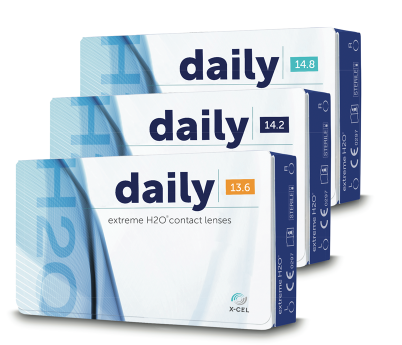 Best Price Extreme H2O DAILY Contact Lenses 90 Pack - Lowest Online Price!