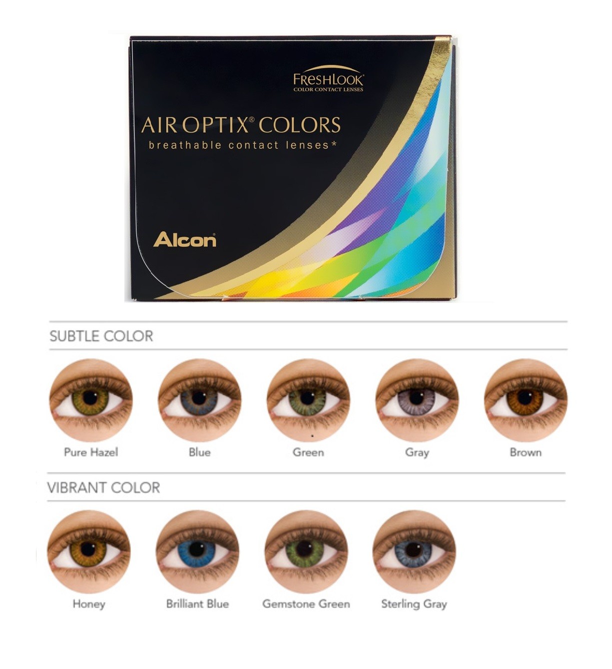 air optix colors contacts