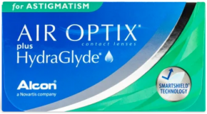 Air Optix PLUS HYDRAGLYDE for ASTIGMATISM Contact Lenses 