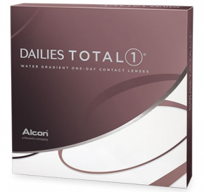 Best Price DAILIES TOTAL 1 Contact Lenses (90 Lens Pack) Water Gradient - by Alcon Ciba Vision