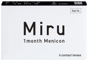 MIRU Toric 1 Month Contacts (6 lenses/box)