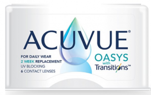 Acuvue OASYS with TRANSITIONS Contact Lenses 6 Pack - Best Price