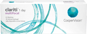 CLARITI 1 DAY MULTIFOCAL Contacts  (30 Lens Pack)