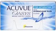 Best Price Acuvue OASYS with Hydraclear Plus for ASTIGMATISM Contact Lenses 6 Pack - Lowest Price Online!