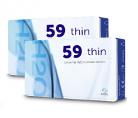 Best Price Extreme H2O 59 THIN Contact Lenses 6 Pack - Lowest Cost Online
